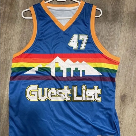 Rare Retro Denver Nuggets Jersey